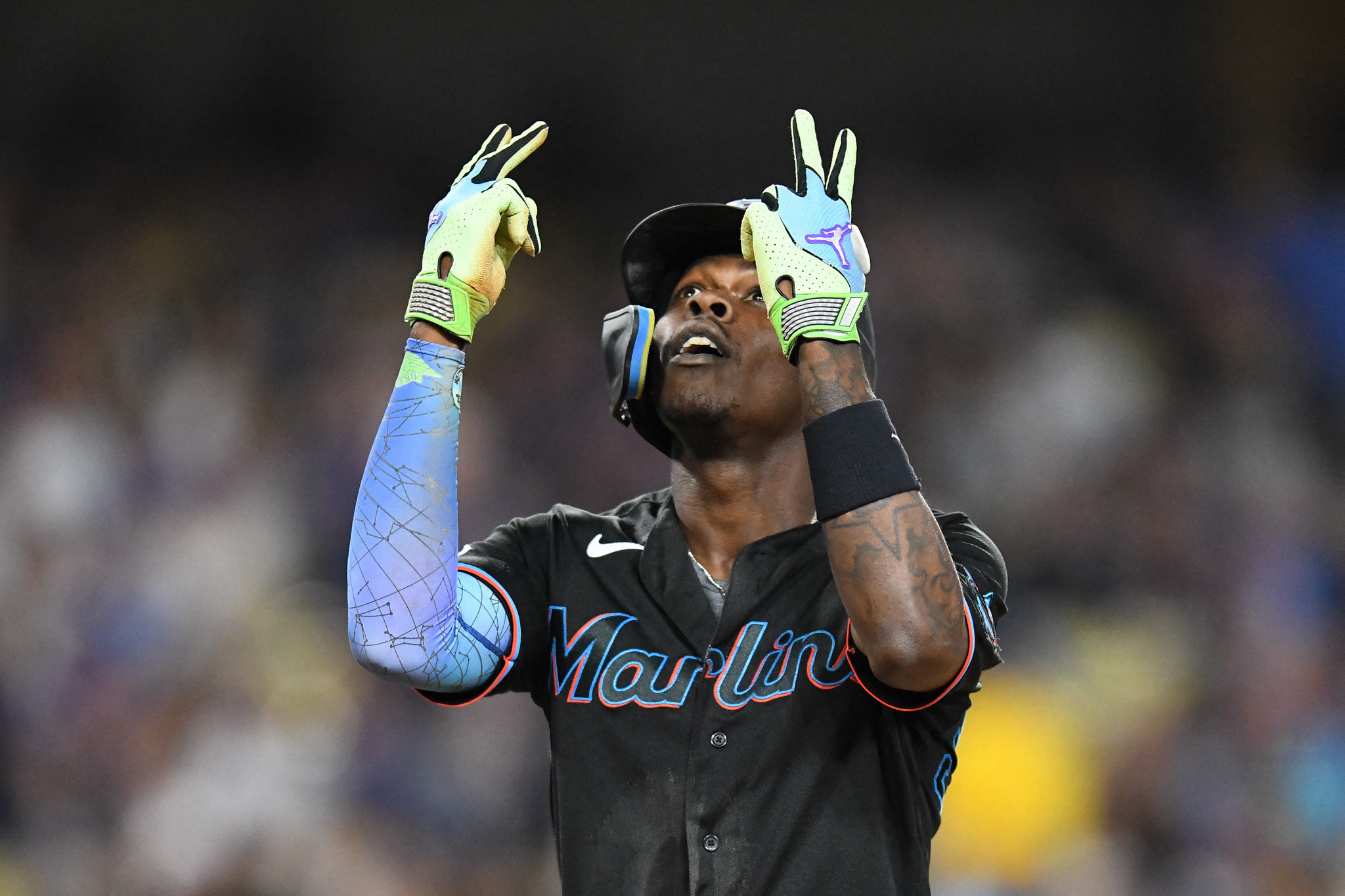 Marlins Defeat Angels, Ending Eight-Game Winning Streak Marlins Defeat Angels, Ending Eight-Game Winning Streak
