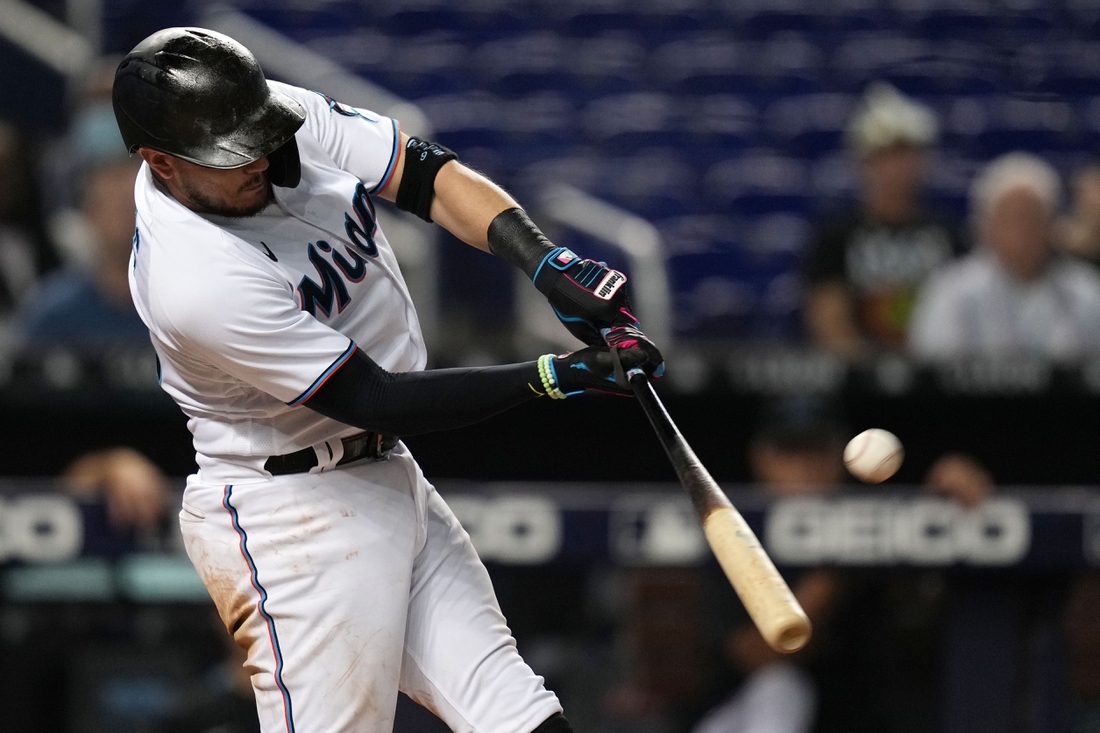 Marlins Hold Off Nationals, Reach .500 Mark Marlins Hold Off Nationals, Reach .500 Mark