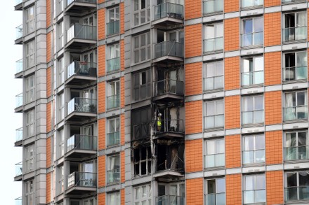 Massive Shop Fire In East London: 125 Firefighters Respond