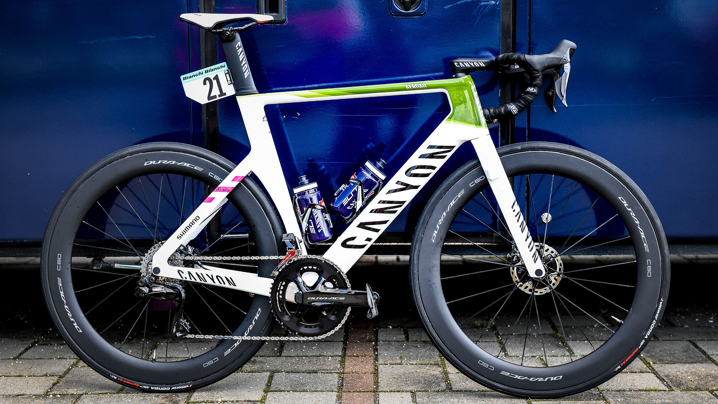 Mathieu Van Der Poel's Custom Canyon Aeroad: Tirreno-Adriatico Race Bike