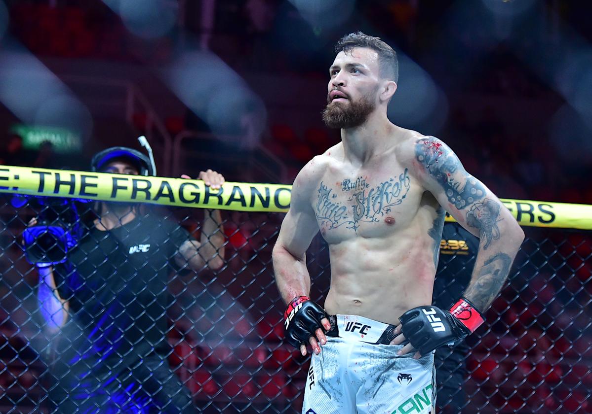 Mauricio Ruffy's UFC 313 Preparation: Spinning Kick Highlights Mauricio Ruffy's UFC 313 Preparation: Spinning Kick Highlights
