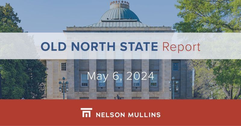 May 9, 2025: The Old North State Report May 9, 2025: The Old North State Report