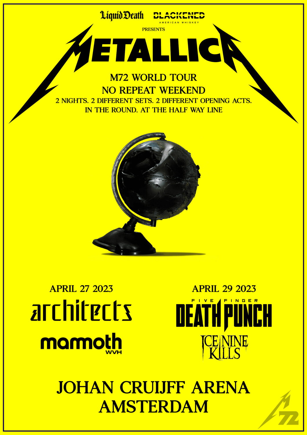 Metallica's M72 World Tour 2026: UK & Europe Dates Announced Metallica's M72 World Tour 2026: UK & Europe Dates Announced