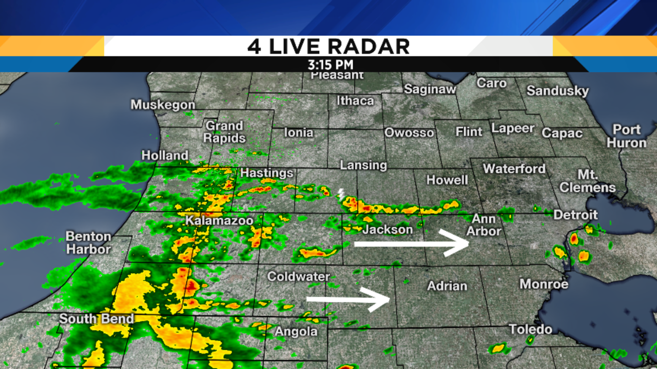 Metro Detroit Weather Forecast: Cool Monday, Clearing Skies Metro Detroit Weather Forecast: Cool Monday, Clearing Skies