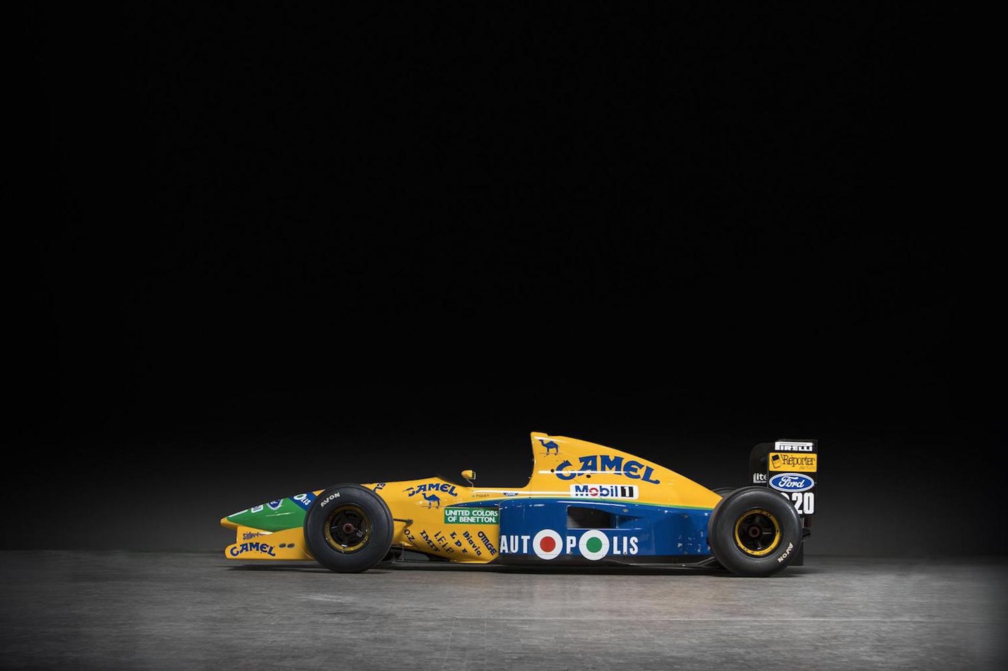 Michael Schumacher Benetton F1 Show Car To Be Auctioned Michael Schumacher Benetton F1 Show Car To Be Auctioned