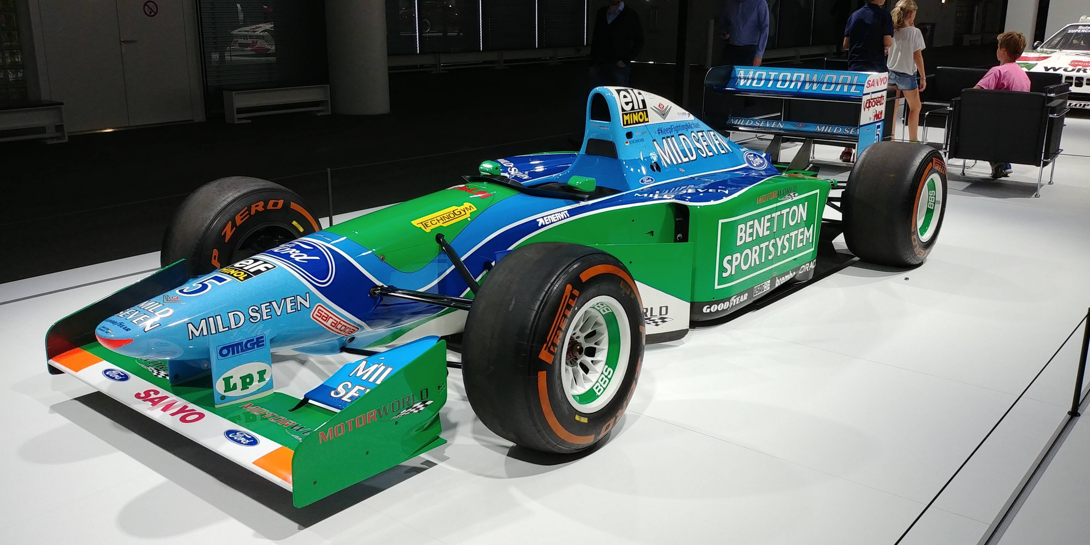 Michael Schumacher's Benetton F1 Show Car: Headed To Auction Michael Schumacher's Benetton F1 Show Car: Headed To Auction