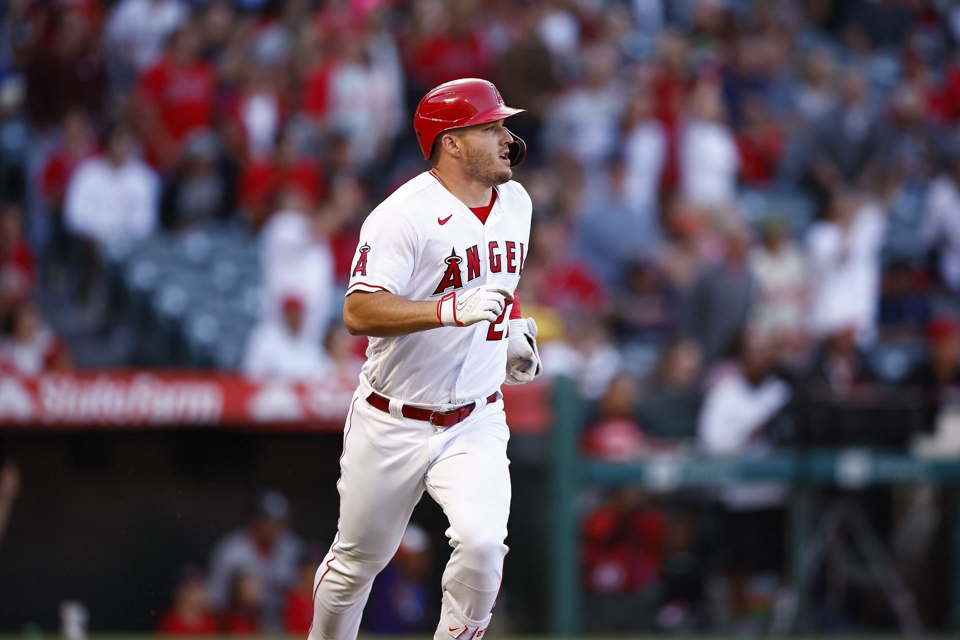 Mike Trout's Power Display Not Enough In Angels' Loss To Giants Mike Trout's Power Display Not Enough In Angels' Loss To Giants