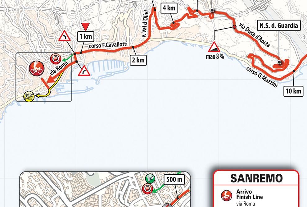 Milano-Sanremo 2025 E Sanremo Women: Programma E Percorso In Provincia Di Imperia Milano-Sanremo 2025 E Sanremo Women: Programma E Percorso In Provincia Di Imperia