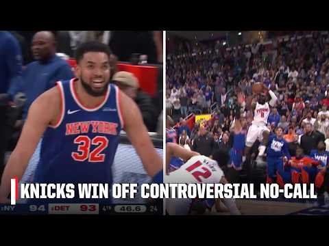 Missed Call Decides Game 4: Pistons React To Controversial Refereeing Missed Call Decides Game 4: Pistons React To Controversial Refereeing