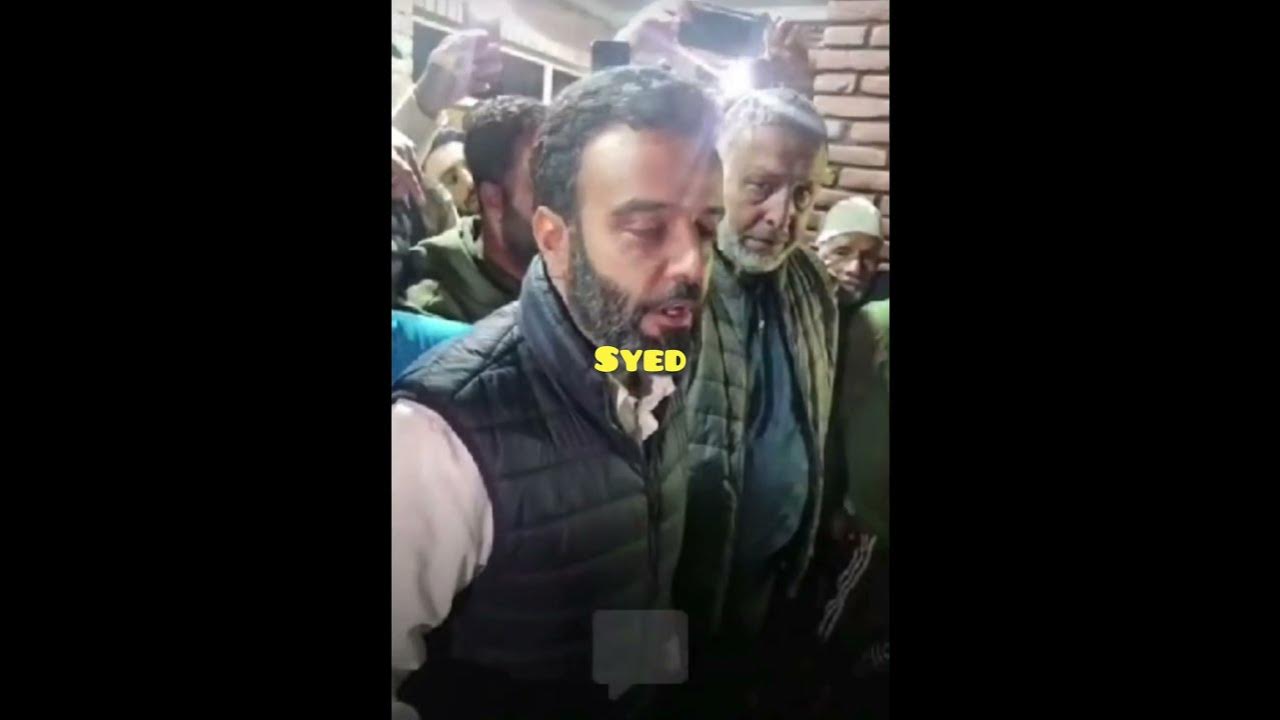 مقبوضہ کشمیر: آغا سید روح اللہ مہدی کا بھارتی حکومت کے خلاف احتجاج