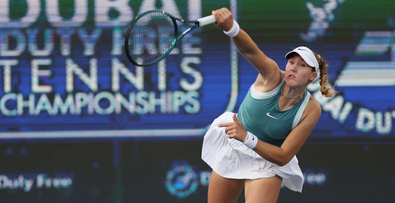 Muchova Defeats Raducanu At Dubai Tennis Championships Muchova Defeats Raducanu At Dubai Tennis Championships