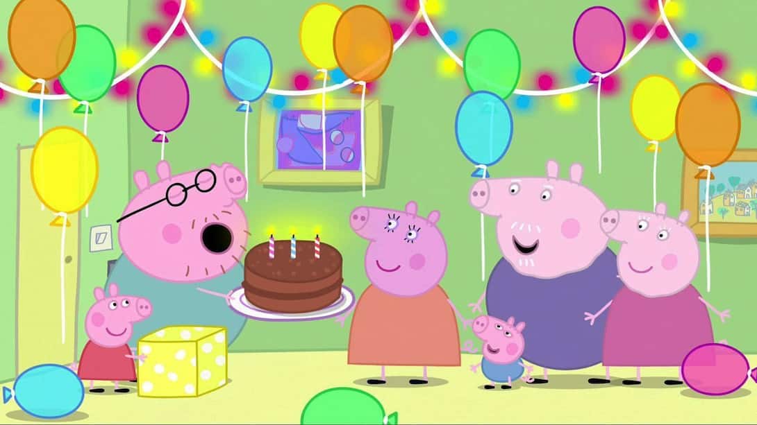 Mummy Pig's Grand Gender Reveal At A Famous London Spot Mummy Pig's Grand Gender Reveal At A Famous London Spot