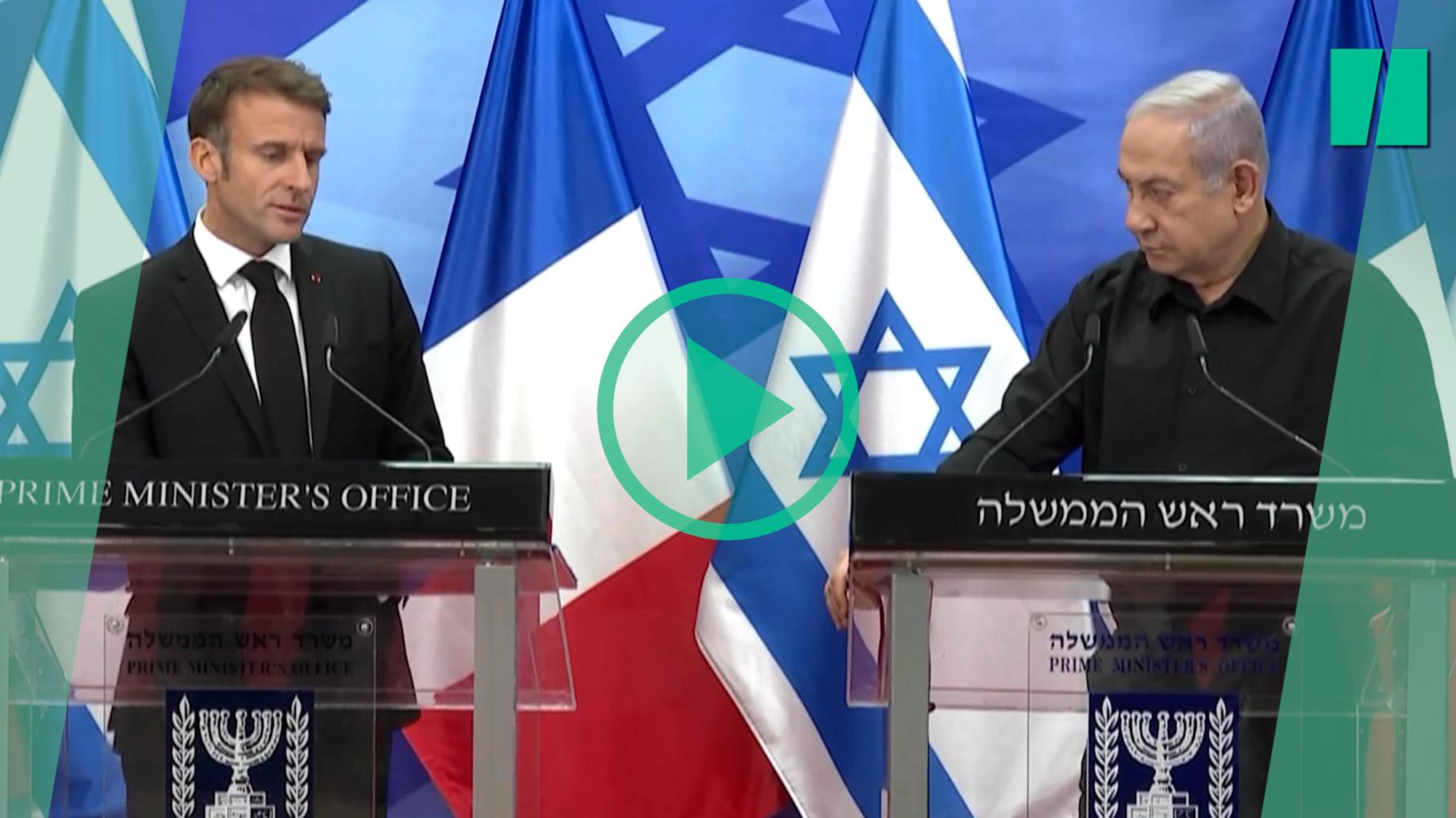 Netanyahu Accuse Macron De Grave Erreur Concernant L'État Palestinien Netanyahu Accuse Macron De Grave Erreur Concernant L'État Palestinien