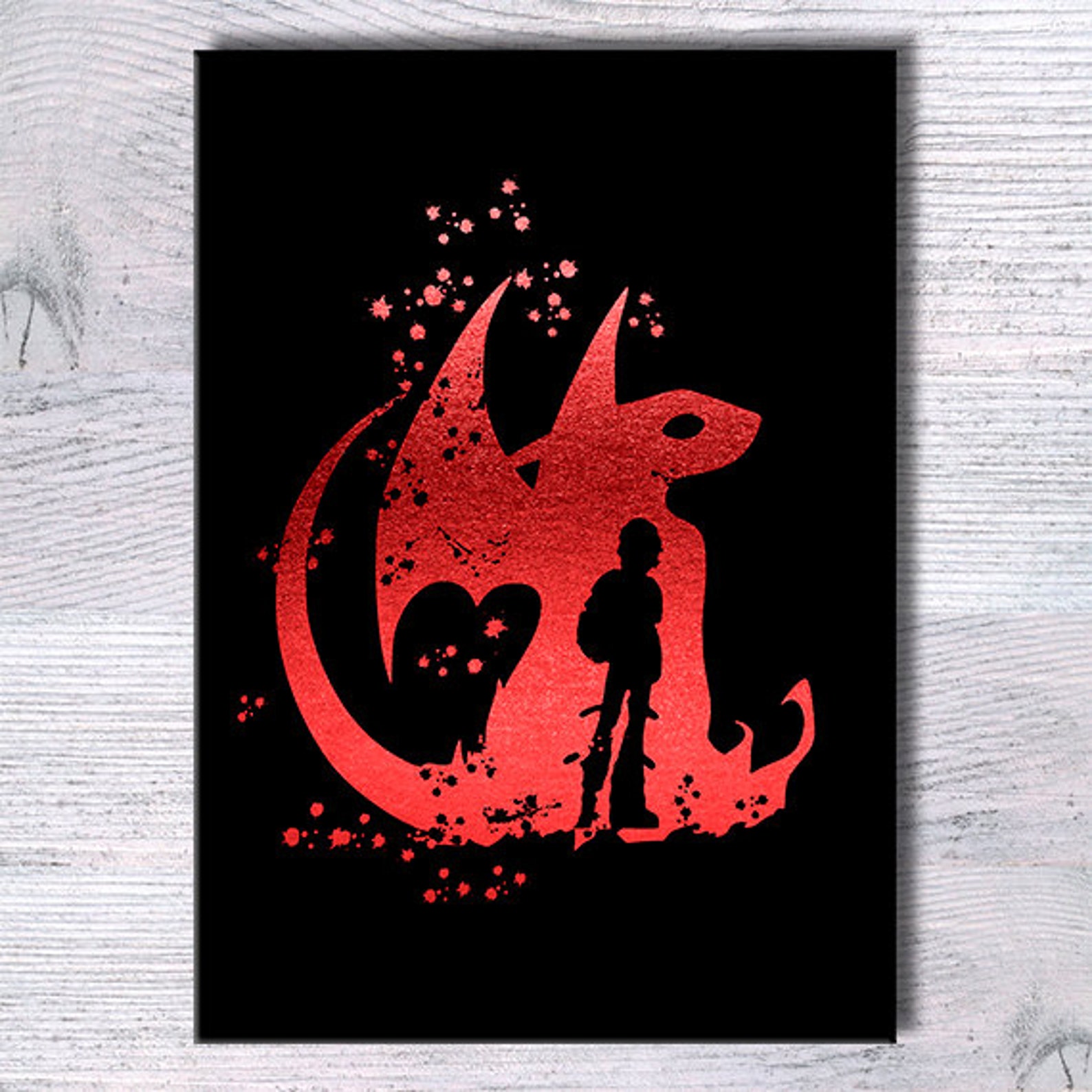 New How To Train Your Dragon Poster Highlights Toothless And Red Death Size Difference New How To Train Your Dragon Poster Highlights Toothless And Red Death Size Difference