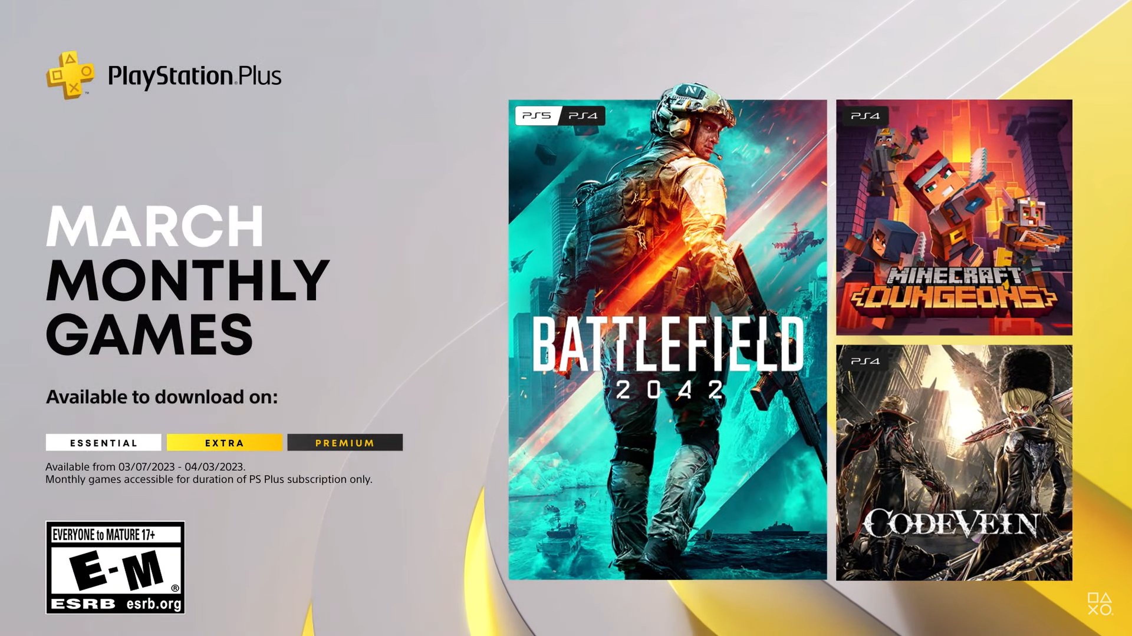 New PS Plus Premium And Extra Games: March 2024 Lineup New PS Plus Premium And Extra Games: March 2024 Lineup