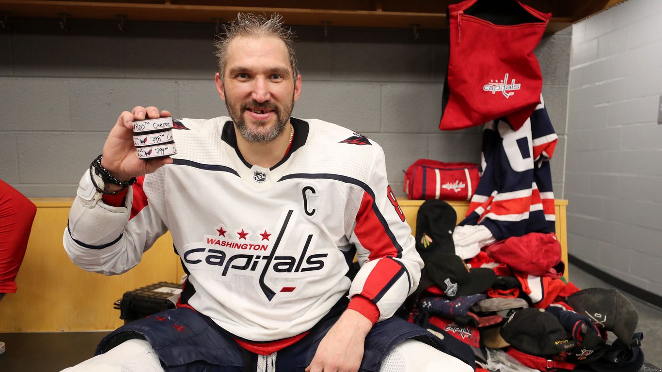 NHL News: Ovechkin Matches Gretzky's Record With 894 Goals