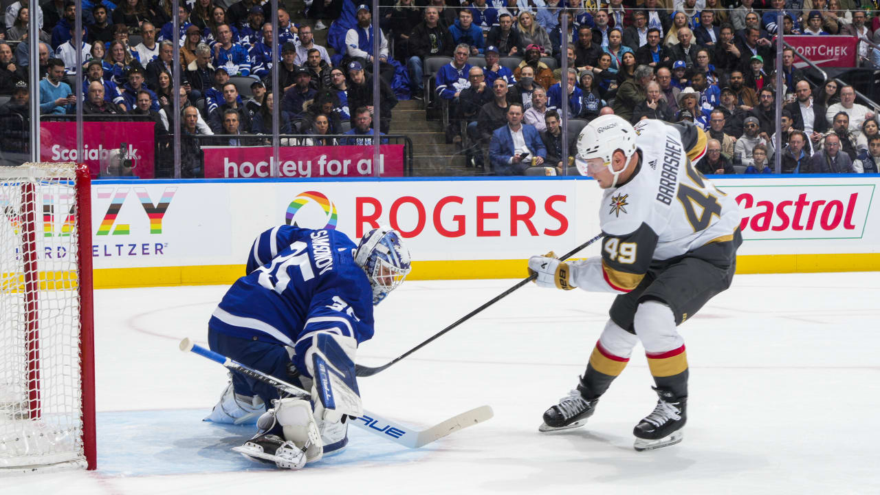 NHL Playoffs: Barbashev Leads Knights To 4-3 Victory Over Wild NHL Playoffs: Barbashev Leads Knights To 4-3 Victory Over Wild