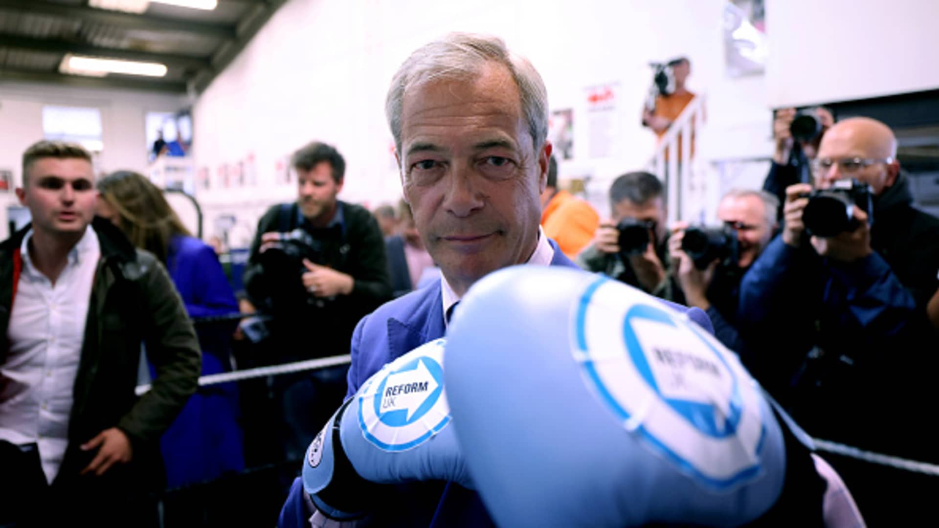 Nigel Farage's WhatsApp Messages Spark Reform Party Feud Nigel Farage's WhatsApp Messages Spark Reform Party Feud