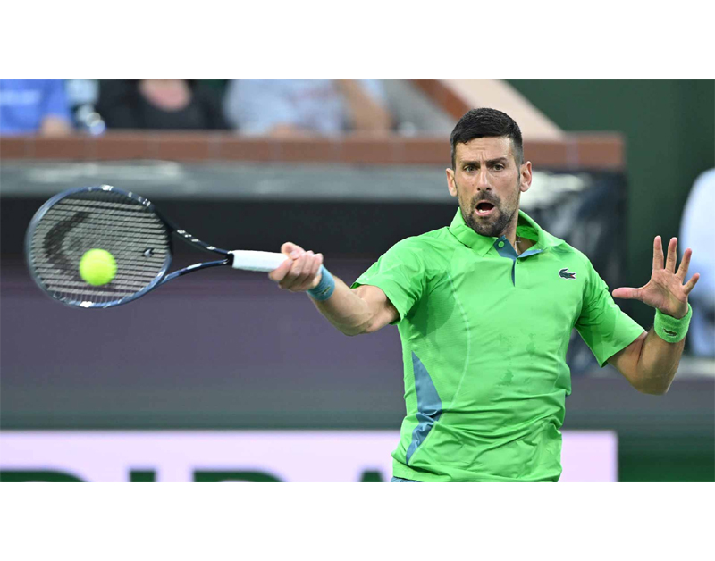 Novak Djokovic, Miami Açık Finalini Kaptı Novak Djokovic, Miami Açık Finalini Kaptı