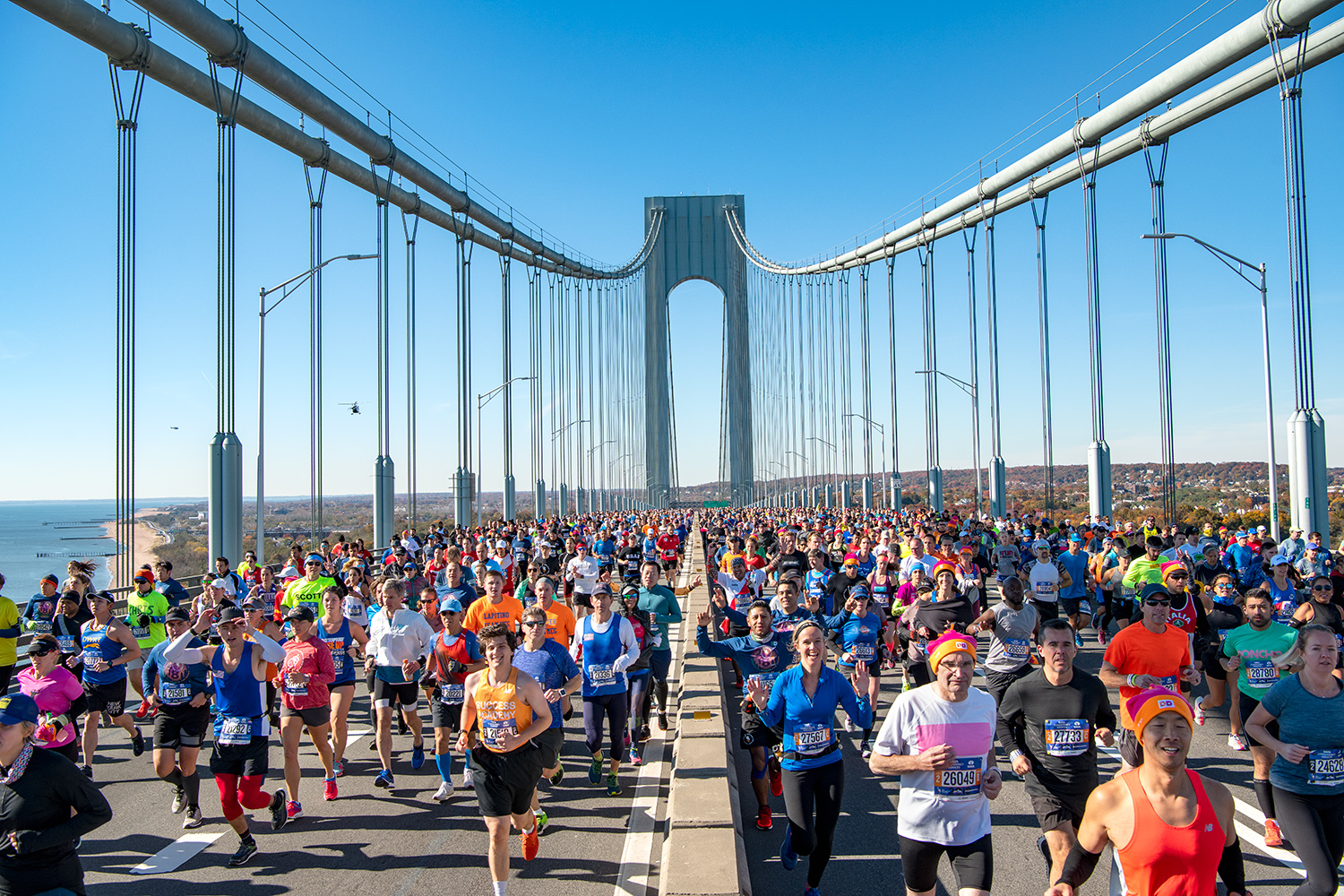 NYC Half Marathon: Tens Of Thousands Expected On Brooklyn Bridge NYC Half Marathon: Tens Of Thousands Expected On Brooklyn Bridge