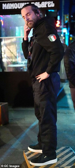 NYC Late Night Shoot: Bradley Cooper Directing Will Arnett For NYC Late Night Shoot: Bradley Cooper Directing Will Arnett For