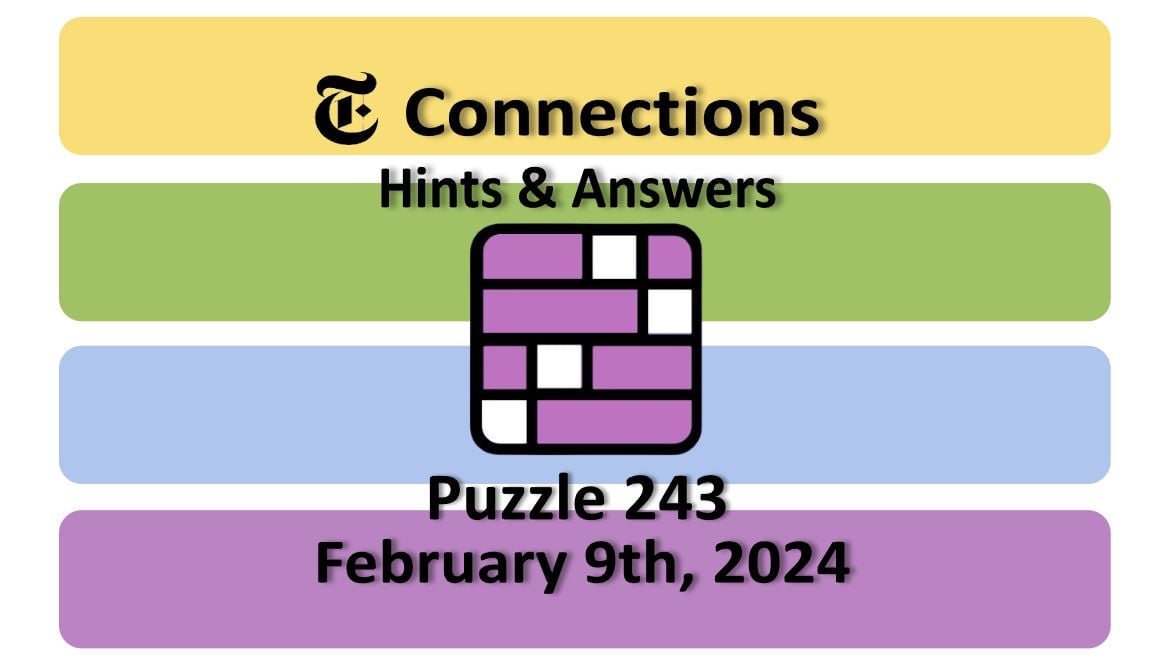 NYT Connections April 11, #670: Find The Connections - Hints & Answers NYT Connections April 11, #670: Find The Connections - Hints & Answers