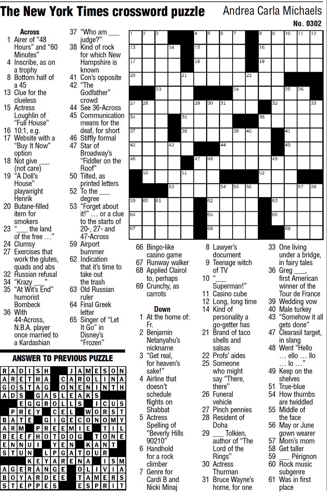 NYT Crossword - April 25, 2025: Clues & Answers NYT Crossword - April 25, 2025: Clues & Answers