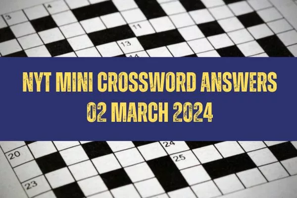 NYT Mini Crossword Answers March 24, 2025 - Complete Guide NYT Mini Crossword Answers March 24, 2025 - Complete Guide