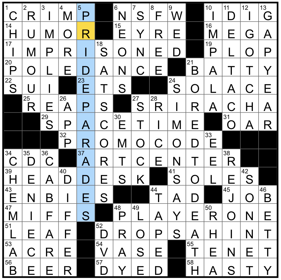 NYT Mini Crossword Solutions For March 13, 2025 NYT Mini Crossword Solutions For March 13, 2025