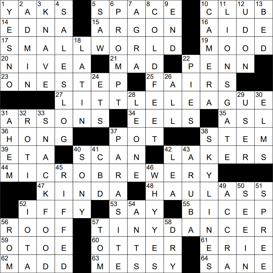 NYT Mini Crossword Solutions: March 13, 2025 NYT Mini Crossword Solutions: March 13, 2025