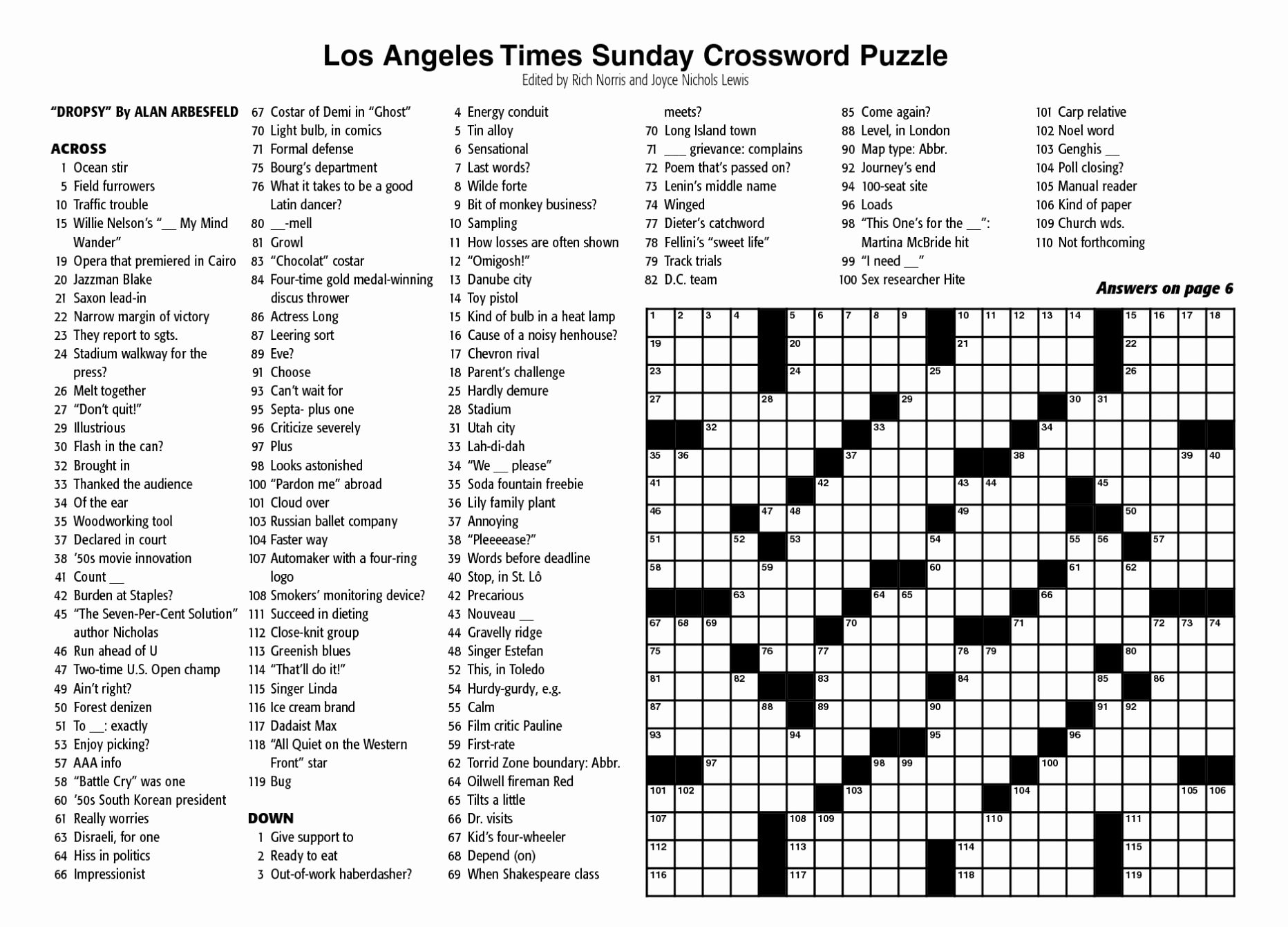 NYT Mini Crossword: Sunday, May 11 - Clues & Answers NYT Mini Crossword: Sunday, May 11 - Clues & Answers