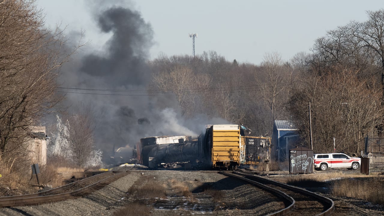 Ohio Train Derailment: Months Of Lingering Toxic Chemical Contamination In Buildings Ohio Train Derailment: Months Of Lingering Toxic Chemical Contamination In Buildings