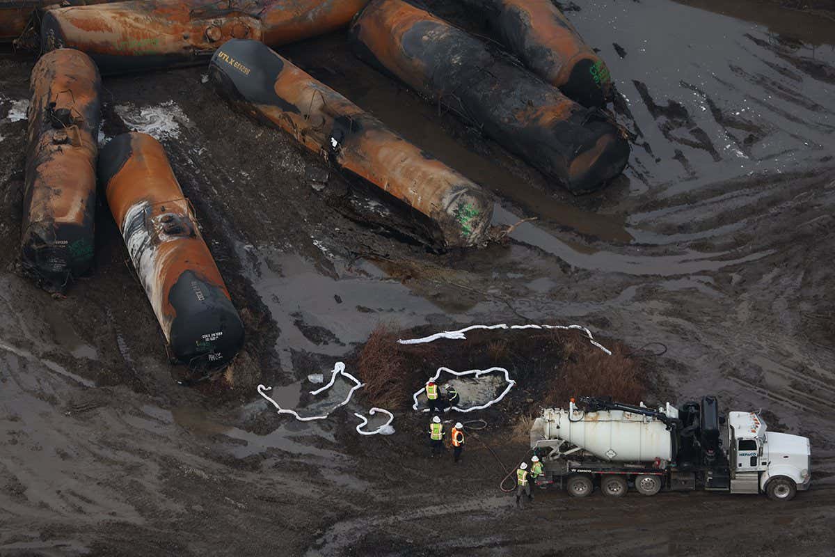 Ohio Train Derailment: The Persistent Threat Of Lingering Toxic Chemicals Ohio Train Derailment: The Persistent Threat Of Lingering Toxic Chemicals