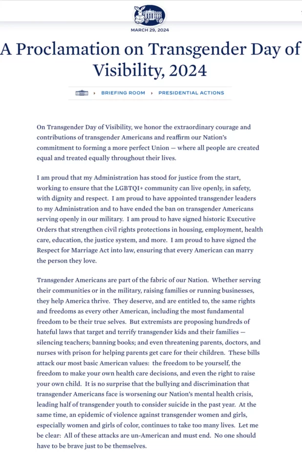 On Transgender Day Of Visibility: Assessing The Impact Of Gender Euphoria On Transgender Day Of Visibility: Assessing The Impact Of Gender Euphoria