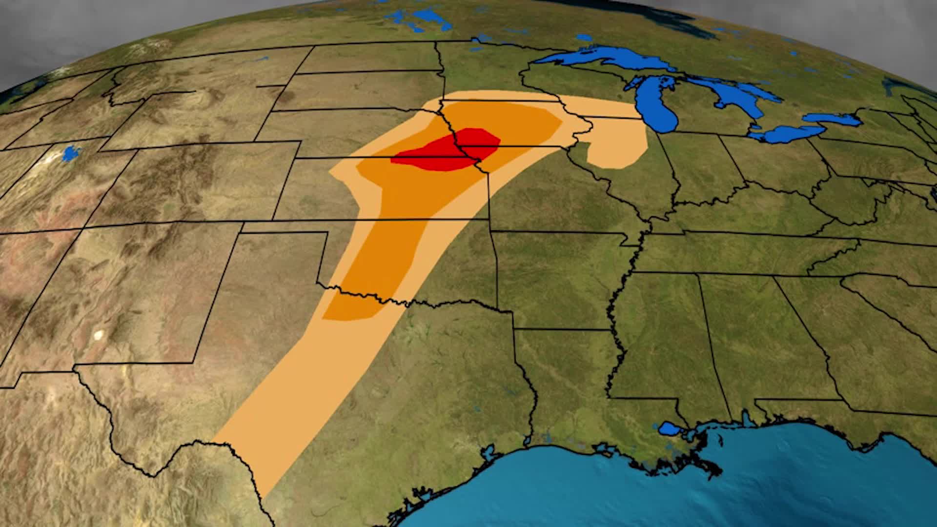 Overnight Storm Chances And Monday's Severe Weather Outlook Overnight Storm Chances And Monday's Severe Weather Outlook