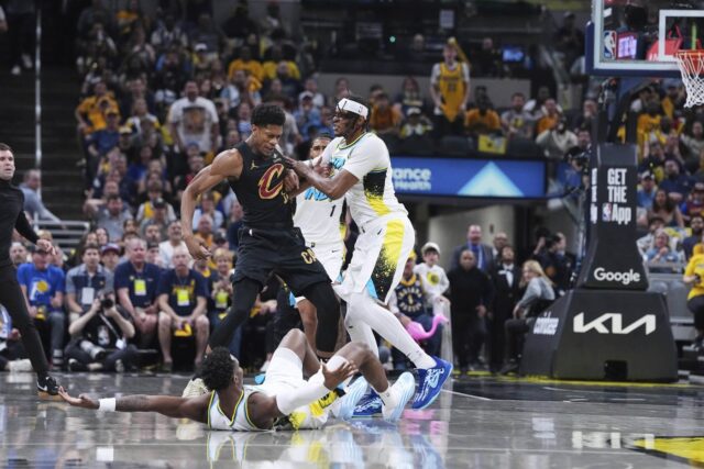 Pacer Mathurin Ejected: Game 4 Altercation With Cavs' Hunter Pacer Mathurin Ejected: Game 4 Altercation With Cavs' Hunter