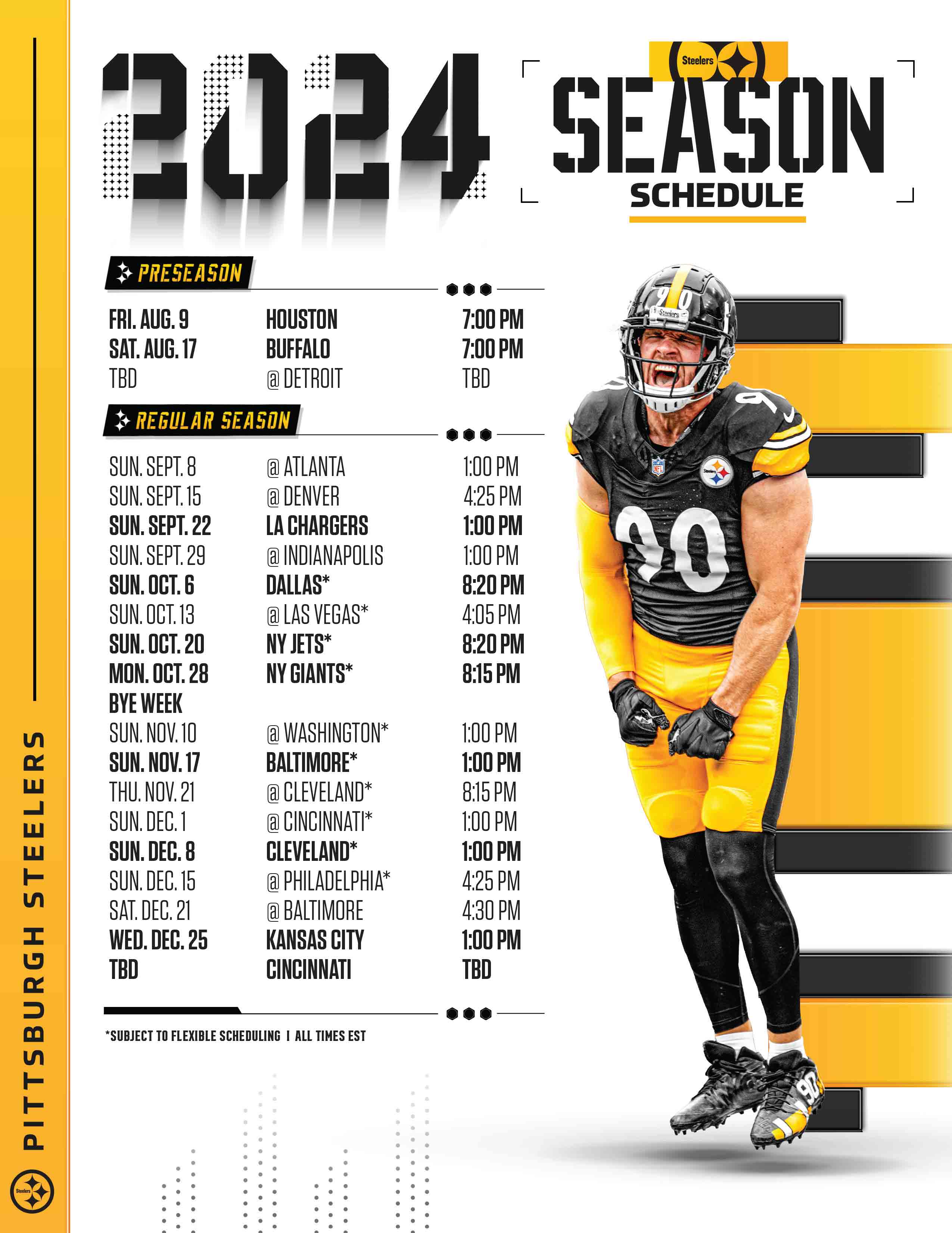Pittsburgh Steelers 2025: What To Expect From The Upcoming Schedule Pittsburgh Steelers 2025: What To Expect From The Upcoming Schedule