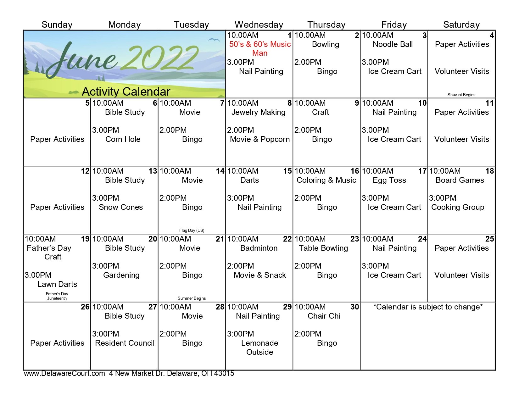 Planning Senior Trips & Activities: A Comprehensive Calendar Planning Senior Trips & Activities: A Comprehensive Calendar