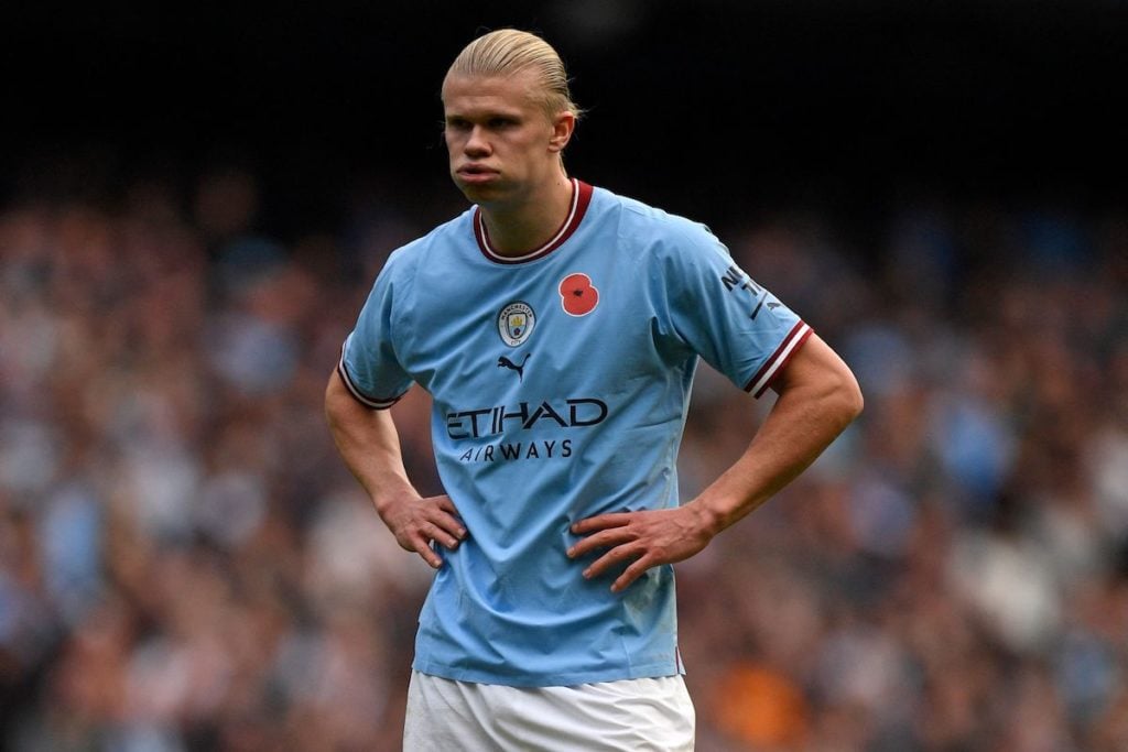 Police Investigating Erling Haaland Following Man City Mascot's Whiplash Injury Police Investigating Erling Haaland Following Man City Mascot's Whiplash Injury