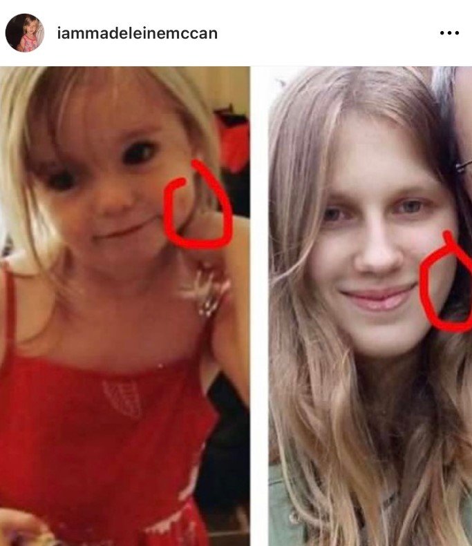 Polícia Britânica Prende Mulher Que Se Diz Madeleine McCann Polícia Britânica Prende Mulher Que Se Diz Madeleine McCann