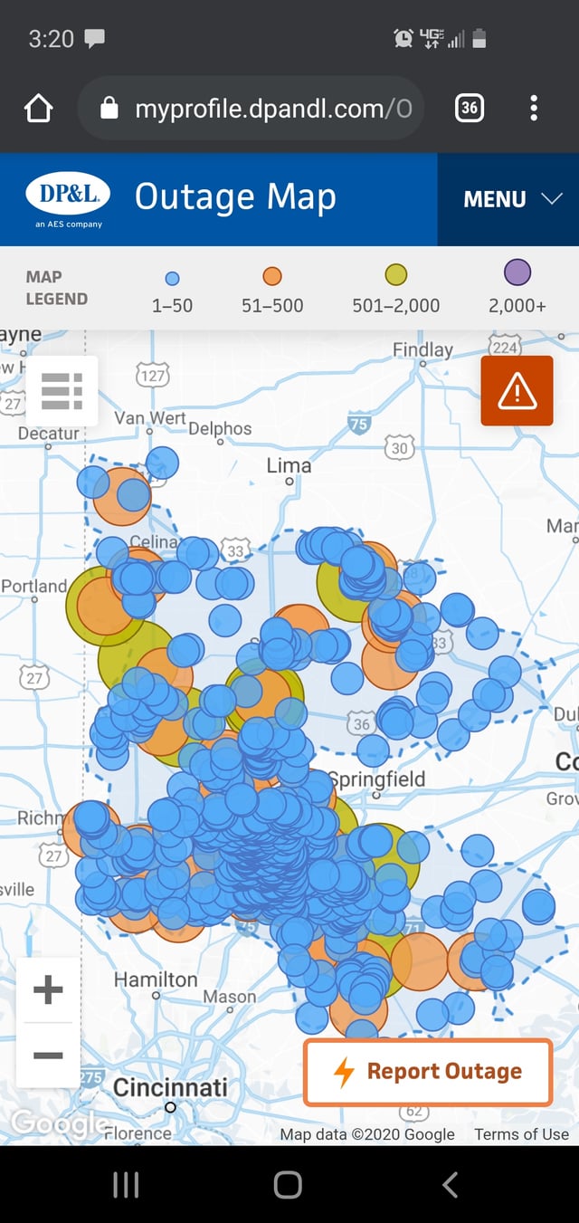 Power Outage Report: Northeast Ohio Current Statistics Power Outage Report: Northeast Ohio Current Statistics
