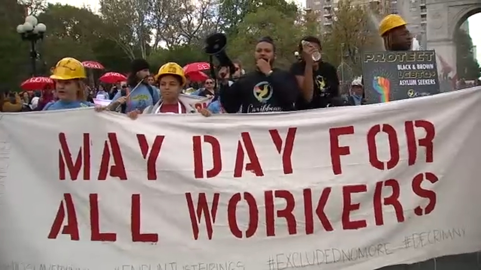 Powerful Images Capture Kingston's May Day Rally Powerful Images Capture Kingston's May Day Rally