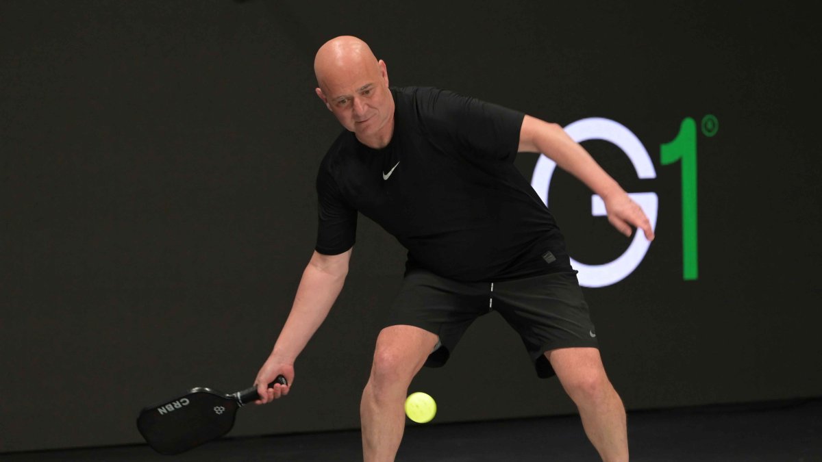 Primul Meci De Pickleball Al Lui Andre Agassi Primul Meci De Pickleball Al Lui Andre Agassi