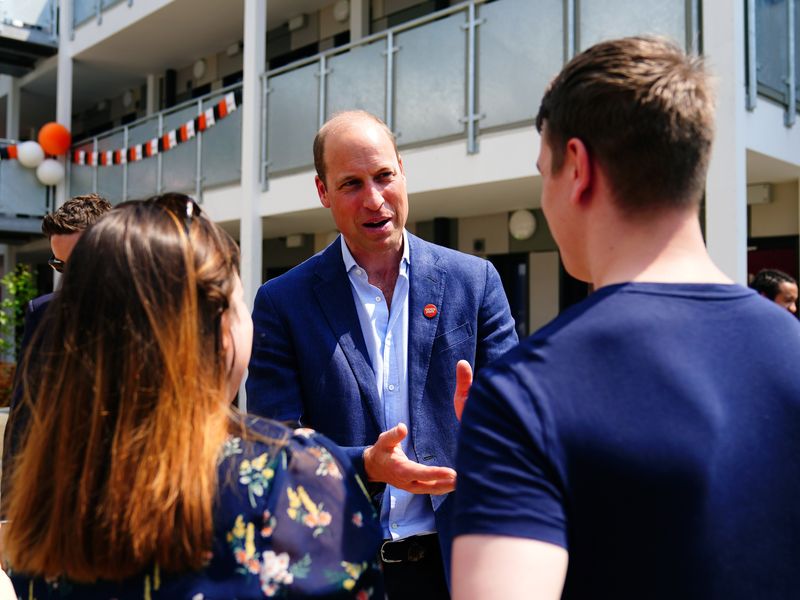 Prince William Supports Homelessness Initiative During Scottish Visit With Friend Gail Porter