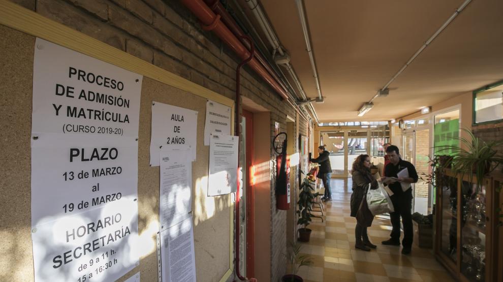 Proceso De Escolarización En Aragón: 58 Colegios Con Riesgo De Sorteo Proceso De Escolarización En Aragón: 58 Colegios Con Riesgo De Sorteo