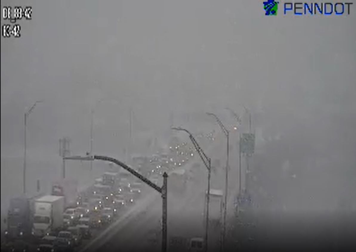 Produce Hauling Truck Accident On Interstate 83 Produce Hauling Truck Accident On Interstate 83