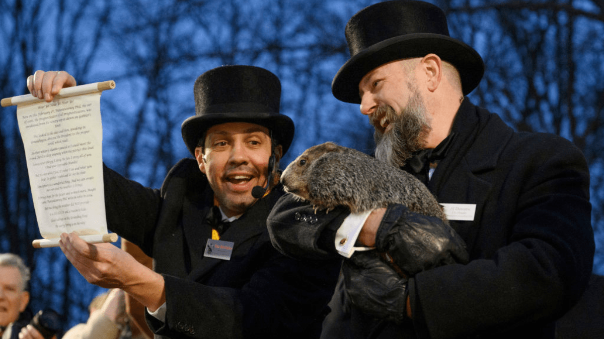 Punxsutawney Phil And Family Celebrate Child's First Birthday Punxsutawney Phil And Family Celebrate Child's First Birthday