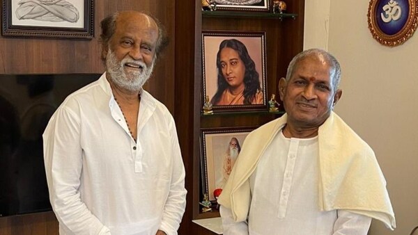 Rajinikanth Honours Ilaiyaraaja's London Symphony Success Rajinikanth Honours Ilaiyaraaja's London Symphony Success