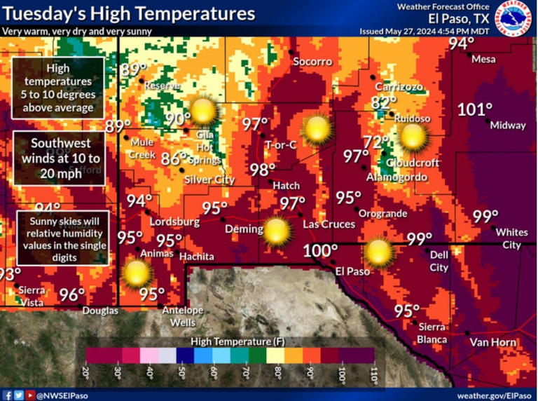 Record High Temperatures Expected: Paso Robles Heat Advisory Record High Temperatures Expected: Paso Robles Heat Advisory
