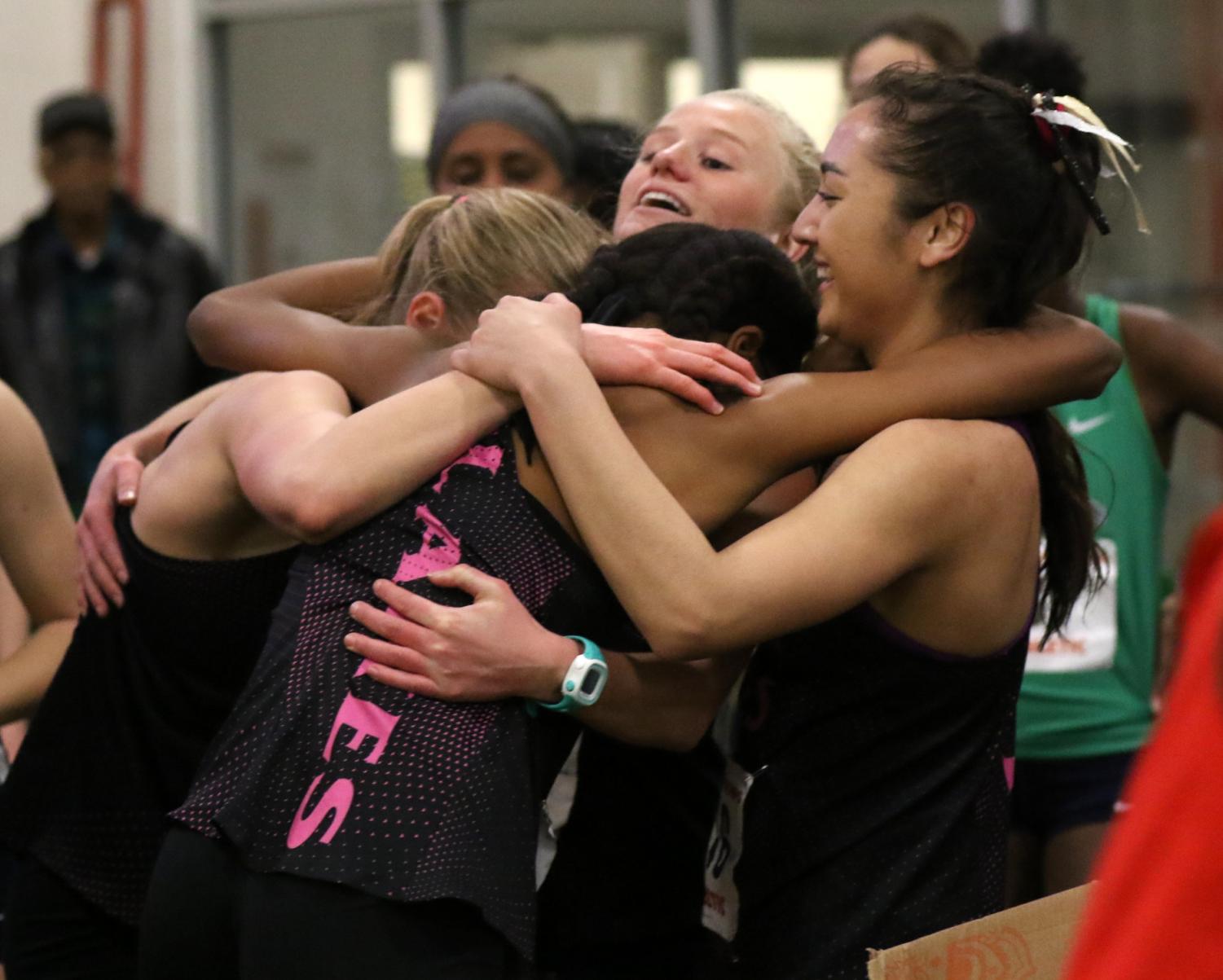 Relay Sweep Secures T-Bird Girls Home Invite Victory Relay Sweep Secures T-Bird Girls Home Invite Victory